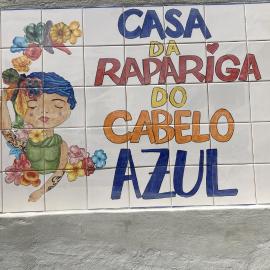 A Casa da Rapariga de Cabelo Azul