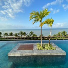 Bela Hospedagem - #Unity 404 Frente mar com jacuzzi