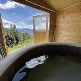 Jacuzzi privé & Jardin - T2 cosy proche Font-Romeu