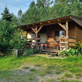 Domek holenderski - drewniany w centrum Kaszub