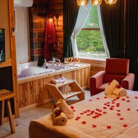 Rize में, होटल Vip Wood Bungalow