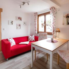 2 Bett Ferienwohnung Rose