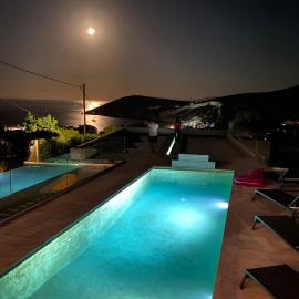 Keratea में, होटल Greece Sea Villas Kaki Thalassa 400m to the beach ,Heated pool ,Athens