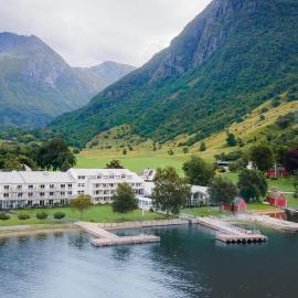 Rosendal Fjordhotel, hotel Rosendalban