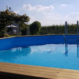 Relaxing house with exclusive swimming pool, close to Imola and Faenza, 4 bathrooms, hotel em San Mauro