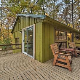 5 Mi to Raystown Lake Launch: ‘Lucas McCain Cabin’, Hotel in Huntingdon