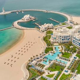 Abū Samrah में, होटल Hilton Salwa Beach Resort and Villas