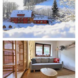 Apartmán Na Svahu, Krkonoše, hotel in Žacléř