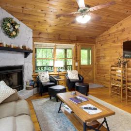 Charming Blue Ridge Cabin w/ Game Room & Hot Tub!