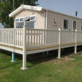 8 Bed Sun Decked Caravan Unlimited High speed Wifi and fun at Seawick Holiday Park