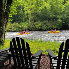 Nantahala River Luxury Escape-on the river!