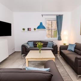 Viesnīca Ferienhäuser Ilsestein Einzelhaus, 130 qm, 4 Schlafzimmer pilsētā Ilzenburga