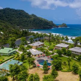 Rosalie Bay Eco Resort & Spa, hotell sihtkohas Rosalie