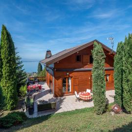 Chalet avec sauna entre Lac Leman, Montagnes et Golf - Le Cocon du Lac Léman, hotel din Évian-les-Bains