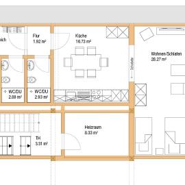 Ferienwohnung Rose auf Hof Stallegg