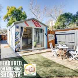 TINY ART HOUSE near the beat