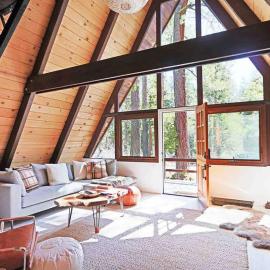 Mid Century Modern Cabin - The Tahoe A-Frame, viešbutis mieste Homewood