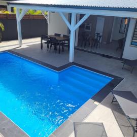 Villa avec Piscine, 10 min plage