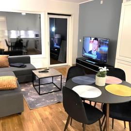 Scandpoint Apartment Lillestrom -Cosy 3 rooms flat with Parking, EV Charger 18 min from Airport โรงแรมในลีลล์สตรอม
