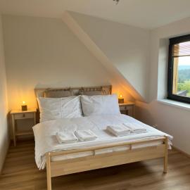 Apartmán Plešivec ALL4FUN u sjezdovky, hotel a Abertamy
