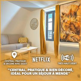 Le GoldenLeaf - Netflix/Wi-Fi Fibre - Séjour Lozère, hotel em Mende