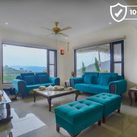 SaffronStays Summer Estate - 3BR hill-view villa with verandah, farm dining, treks & live BBQ under starry skies, hotell sihtkohas Kasauli