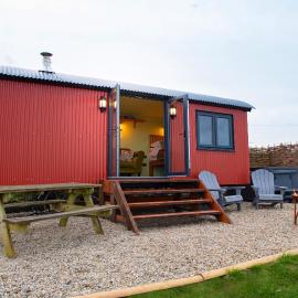 The Gambo Shepherd's Hut, hotell sihtkohas Kidwelly