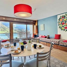 Tignes, 6 pers, 55m², balcon, parking inclus - FR-1-411-381