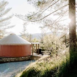 Santeetlah @ Sky Ridge Yurts, Hotel in Bryson City