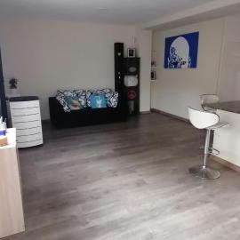 Planta baja de casa con patio – hotel w mieście Vigo