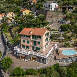 Belvedere, House With Pool- Recco, Liguria