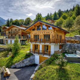 Chalet Snowfall - jacuzzi - views
