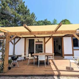 Nature & mer avec terrasse et aire de jeu - Jasmin, khách sạn ở Lesperon