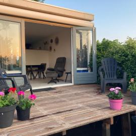 Het oude strandhuis