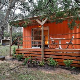 Helles, modernes Containerhaus