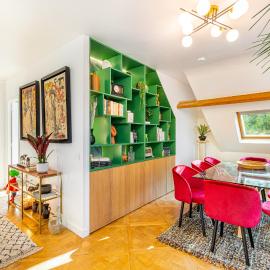 Double Appartements 210 sqm up to 9 double beds, Villa des Ammonites 2&3
