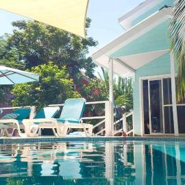 Hummingbirds Cabins, hotel Caye Caulkerben