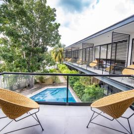 Deluxe Apartments Azure, hotel din Bacalar