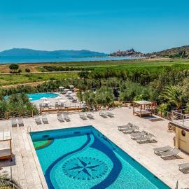 Gitavillage Talamone, hotel Talamonéban