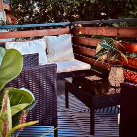 Schöne Terrassenwohnung zwischen Giessen und Marburg, hotel a Staufenberg