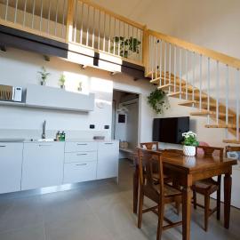 Loft Trevisan Elegant Apartment in Bra with Private Garage