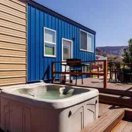 Zion Tiny Home, Hot Tub, Gooseberry Mesa Trails
