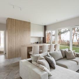 LET'S SEA - 2 Bedroom - Premium Baltic Apartment with Front Sea View Garden and SPA access, hotel in Gąski