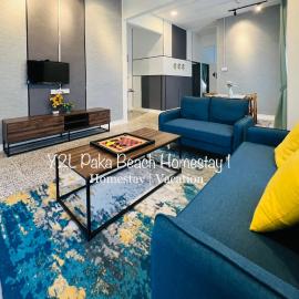 3 Bedroom in Front Surau and Near Paka Beach - Y2L Homestay 1, hôtel à Paka