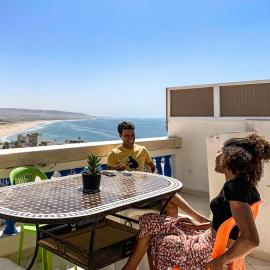 Wavy Apartments, hotel di Taghazout