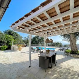 VILLA KRISTINA 2BR Villa NR Gaios w Seaview and Pool