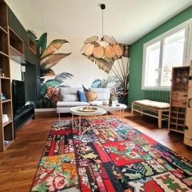 Bonheur dans le Finistère cosy jardin 2-8 pers