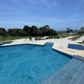 Colón में, होटल Piscina Mar en el Paraíso Caribe