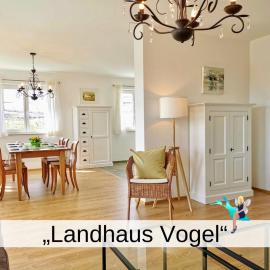 Landhaus Vogel - helle und lichtdurchflutete Maisonette-Ferienwohnung