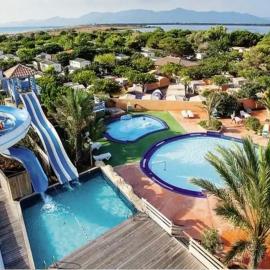 Mobil-home 5 personnes dans camping Mar Estang 4 étoiles avec accès à la plage, viešbutis mieste Canet-en-Roussillon
